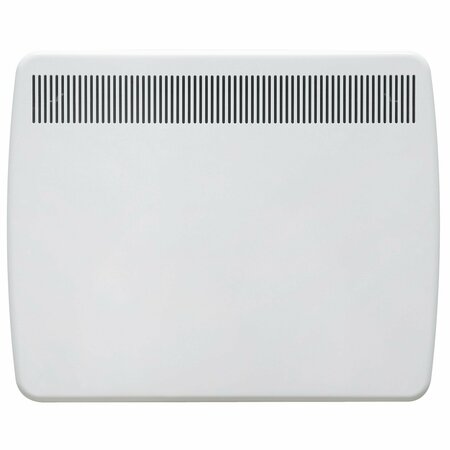AMERICAN IMAGINATIONS 2000W Rectangle White Convector Heater Stainless Steel AI-37395